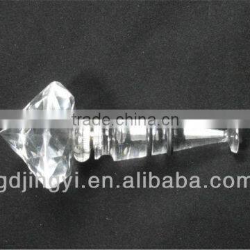 Artificial Acrylic LED Lighting Fashion Beer Wine Bottle Stopper for Bar photo-3