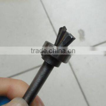 KMJ-0068 solide carbide woodworking cutter with bearing, carbide hinge mortising router bit