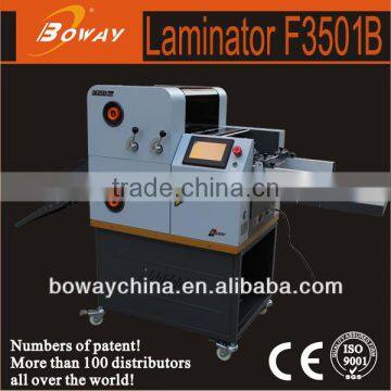 Boway F3501B 350mm coated film Full automatic Hot Roll Laminator