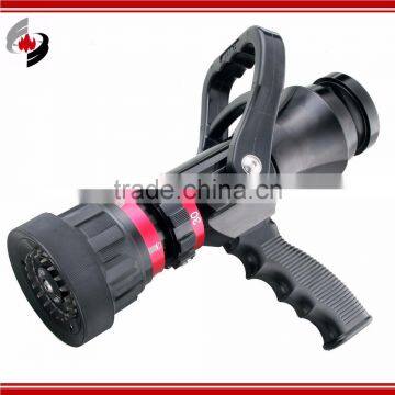 Flow fire nozzle hose gun handline nozzle