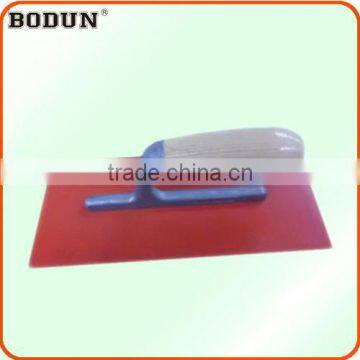 G1018 PT-5716 stainless steel plastering trowel with wooden handle
