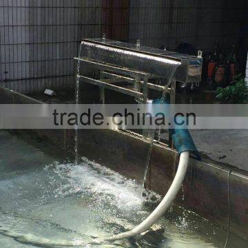 Decorative Indoor or Outdoor Artificial Stainless Steel Water Feature Wall Fountain photo-2