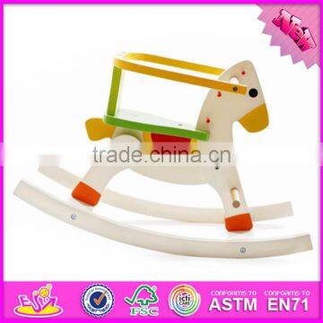 2017 New Design Children Funny Wooden Ride on Horse Toy W16D108 photo-3