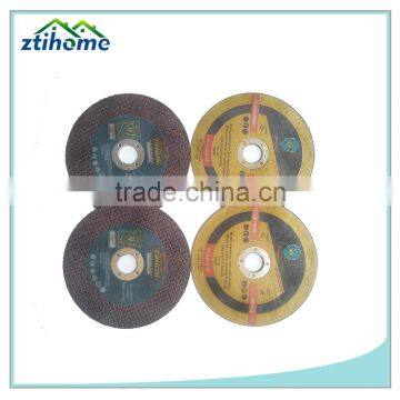 Cutting wheel resin bonded for stainless steel aluminium alloy PVC