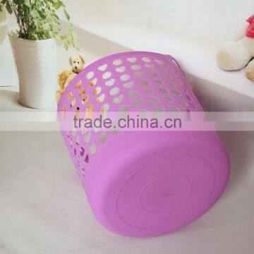 Heart Shape Hollow-out Laundry Basket photo-5