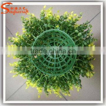Plastic Boxwood Balls Hollow Artificial Topiary Grass Ball Customized Any Size Artificial Grass Ball photo-4