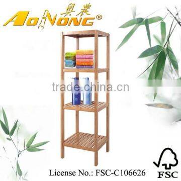 Modern 5 Tiers Bamboo Display Shelf/rack photo-2
