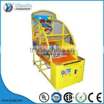 2015 cheap hot sell Coin Operated basketball arcade game machine for sale DFLB-2