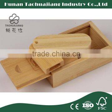 Natural Bamboo USB Flash Disk Wholesale