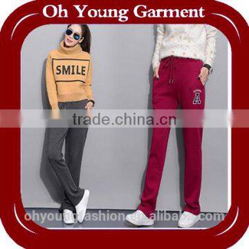 chinese oem factory customizes sports pants warm winter extra large