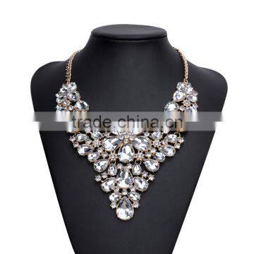 Luxury Crystal Gems Women Collar Necklace Jewelry photo-6