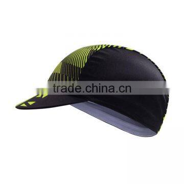 China Custom Sport Dry Fit Bike Cap Breathable Bicycle Hat Free Size Wholesale Cycling Caps photo-6