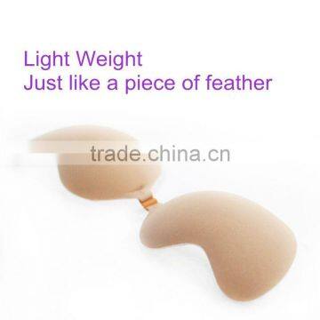 close-fitted soft thicken deep V invisible breast lift bra