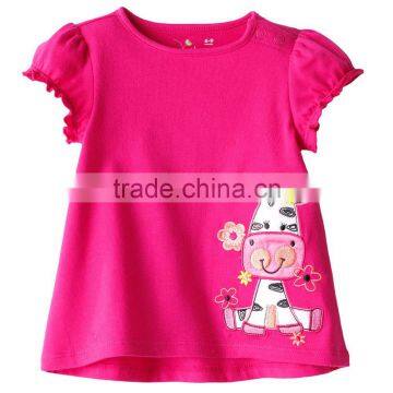 top fashion girls t-shirts new summer 2015 kids t shirts