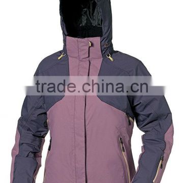 Ladies Golf Jacket Pink and Charcoal, for casual or sports