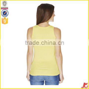 Custom 100 Cotton Plain Tank Top Women Manufacture photo-2