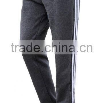 Breathable 100% Cotton Soft Sports Pants With Stripe photo-2