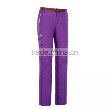 Camping Unisex Trousers Embroidered Logo Softshell Bottom Wears photo-3