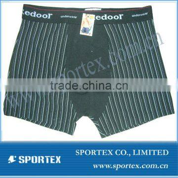 OEM men underwear with stripe printing