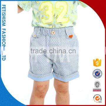Wholesale Hot Sale Funny Custom Boxer Boys Beach Shorts Nylon Checked Boxer Denim Boys Shorts photo-2