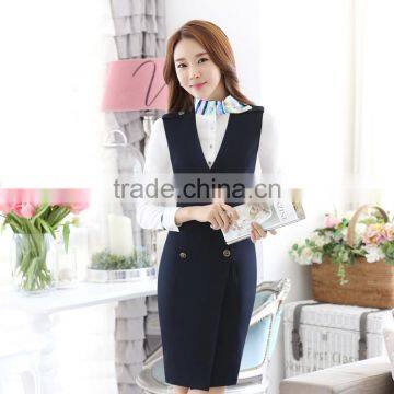 Custom Made Design High Quality Airlines Uniform Dress