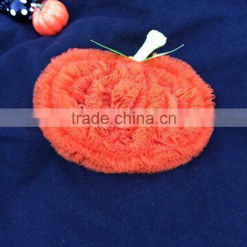 Girls Boutique Halloween Outfits Kids Ruffle Pants Sets Girls Halloween Clothes Necklace and Headband photo-3