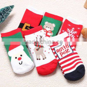 Wholesale Hot Sale 2015 New Fashion Cotton Children Kids Baby Christmas Sock photo-2