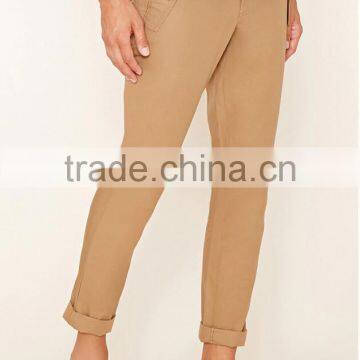 China Factory Wholesale Cheap Price Oem Service Fashion Hot Selling Fitted Canvas Men Pants photo-2