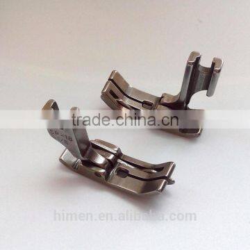 HINGED PRESSER FOOT WITH 1/8 INCH 3MM SPRING LOADED RIGHT GUIDE SP-18 SP18 photo-3
