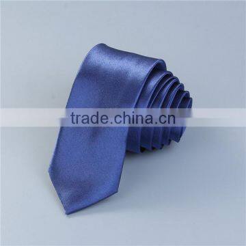 Polyester Necktie Deep Blue Custom Polyester Necktie photo-3