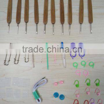 DIY Knitting Accessories Kit - Basic Tools Plus Case Box Set photo-2