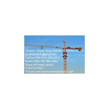 Self Climbing Building Tower Crane 140m For Civil TC5010A