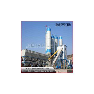 HZS90 dry mix concrete batch plant