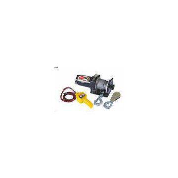 Electric 1500 LB 12V Portable UTV Winch with pulley block