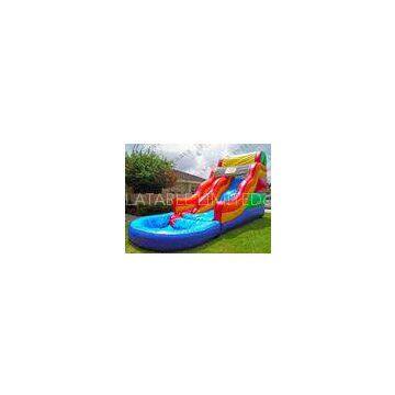 Backyard Inflatable Water Slide Home Used Water Slide With Small Pool