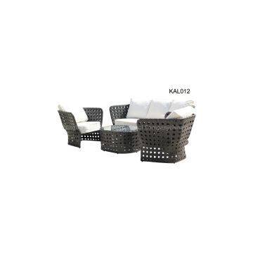 rattan sofa set