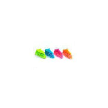 OEM Large Plastic PVC Colorful Triangle Broom Head for Floor Sweeping