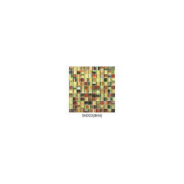 Crystal glass mosaic