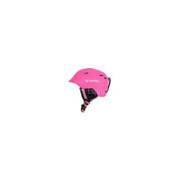 Red Protec Water Helmets , Adjustable Water Skiing Helmets In - Mould