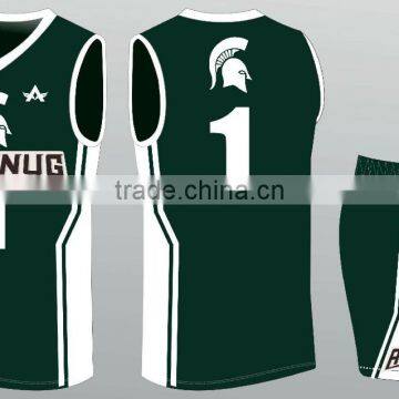 Digital Sublimated Basket Ball Uniforms Made with dry Fit Fabric and fully customized