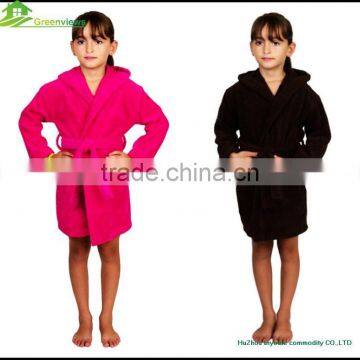 Cheap bathrobes for kids coral fleece children bathrobe with hooded manufacturer of bathrobe