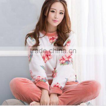 Colorful printing best quality sleepwear for girls