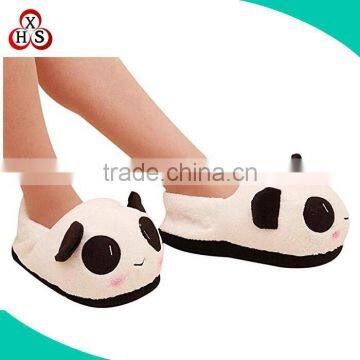 new models plush panda slippers woman slipper factory