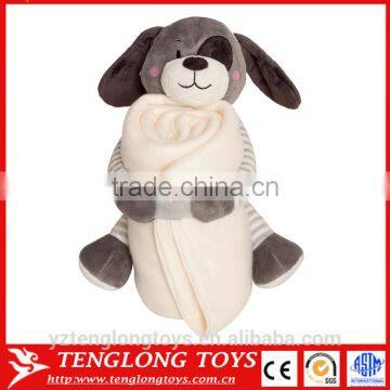 EN71 Approval Plush Inflatable Decorative Round Shape Throw Pillow photo-2