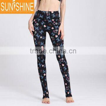 Wholesale Women Active Leggings Printed Leggings Yoga Pants Workout Pants