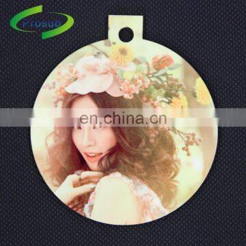 Hot sale newest customize MDF flat round pendant