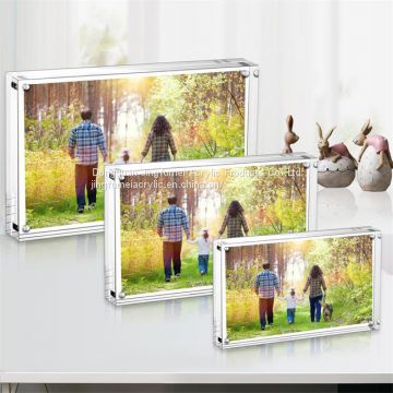 New Design Sexy Photo Frame Crystal Glass Digital Photo Frame Vintage Photo Frame