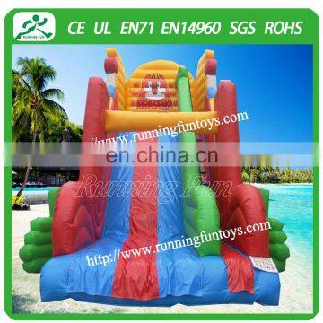 Funny inflatable cartoon slide, Inflatable rock climbing slide