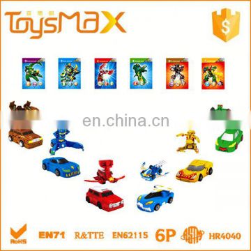 Kids Attractive transformation robot toys with 3D effection fighting