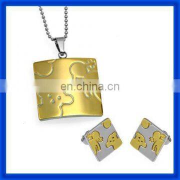 wholesale fashion 2014 italian gold jewelry sets TPSS473#